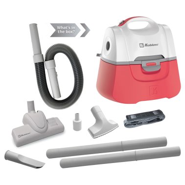 Koblenz® Designer Series 3-Gal. Portable Wet/Dry Vacuum with Blower, Pink and White, PV-525 KG5 (Pink/White)