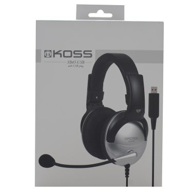 Koss® SB45 USB Full-Size Over-Ear Communication Headset