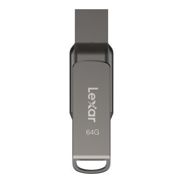 Lexar® JumpDrive® D400 USB 3.2 Gen 1 Dual Drive with USB-C® and USB-A Connectors (64 GB)