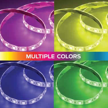 Monster® Multi-Color Color-Changing LED Light Strip, 6.5 ft.