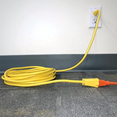 STANLEY® Outdoor Power Extension Cord, Yellow (15 Ft.)