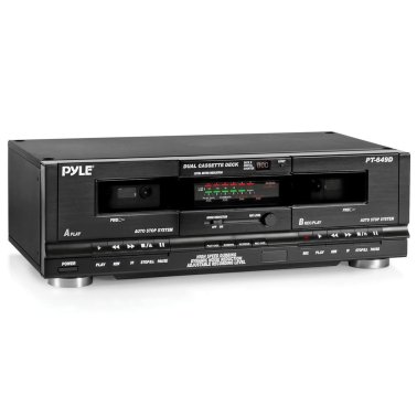 Pyle® Dual Cassette Deck