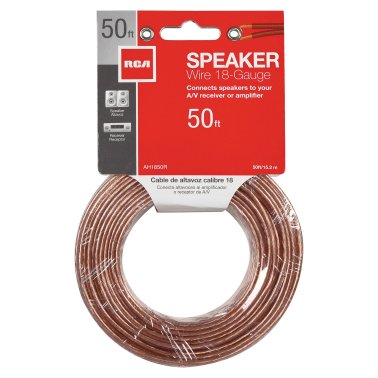 RCA 18-Gauge Speaker Wire (50 Ft.)