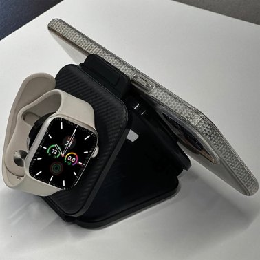 Raycon® 15-Watt 3-in-1 The Magic Pad Pro Compact Wireless Charging Station