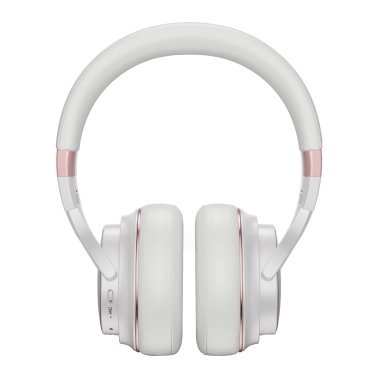 Raycon® Everyday Headphones Bluetooth® with Mics and Aux Input, ANC and Hi-Res Audio, up to 50 Hours Play Time, IPX4 Water-Resistant (Rose Gold)