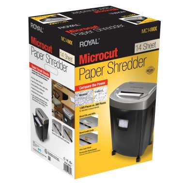 Royal® MC14MX 14-Sheet Microcut Shredder