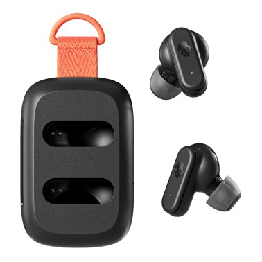 Skullcandy® Dime® 3 TWS Bluetooth® In-Ear Earbuds with Mic and Charging Case, up to 20 Hours Play Time, IPX4 Sweat/Water-Resistant (True Black)
