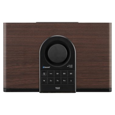 Sangean® AM/FM Bluetooth® Tabletop Wooden Clock Radio with Alarm and Sleep Timers