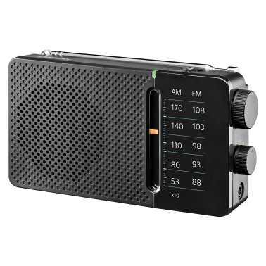 Sangean® SR-36 Portable AM/FM Pocket Digital-Tuning Radio