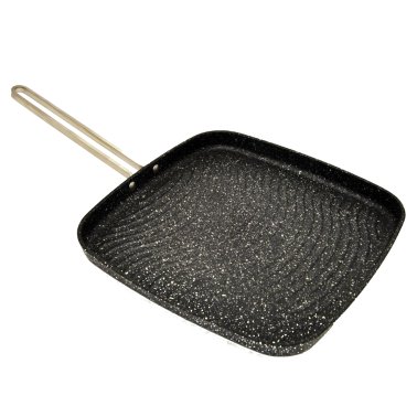 THE ROCK™ by Starfrit® THE ROCK by Starfrit Breakfast Collection 10-In. Grill Pan with Stainless Steel Handle
