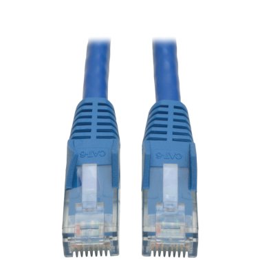 Tripp Lite® by Eaton® CAT-6 Gigabit Snagless Molded Stranded UTP Ethernet Cable (7 Ft.; Blue)