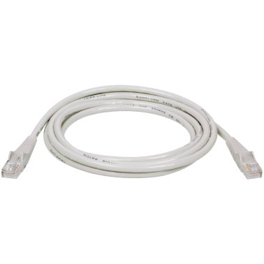 Tripp Lite® by Eaton® CAT-6 Gigabit Snagless Molded Stranded UTP Ethernet Cable (7 Ft.; White)