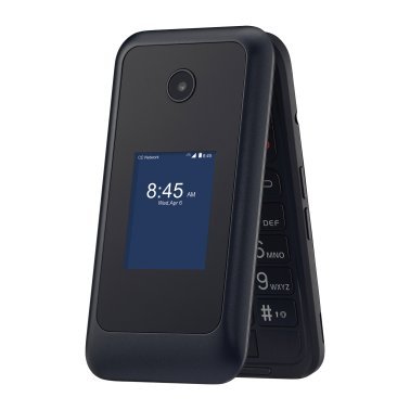 Consumer Cellular® Verve Snap® Flip Phone 8 GB 4G LTE (Black)