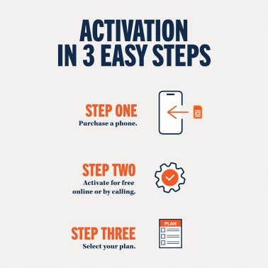 Consumer Cellular® Verve Snap® Flip Phone 8 GB 4G LTE (Red)