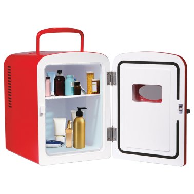 Frigidaire® 0.5-Cu. Ft. Retro Portable Mini Fridge (Red)