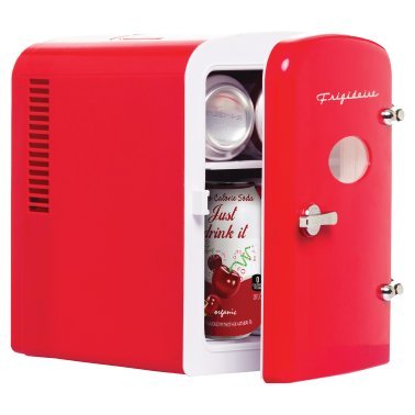 Frigidaire® 0.5-Cu. Ft. Retro Portable Mini Fridge (Red)