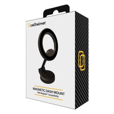 cellhelmet® MagSafe®-Compatible Magnetic Car Dash Mount, Black