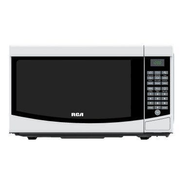 RCA 0.7-Cu. Ft. Countertop Microwave Oven with Glass Turntable, 700 Watts, White