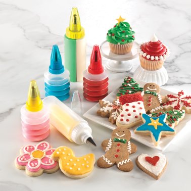 gia'sKITCHEN™ 15-Piece Cookie and Cupcake Decorating Kit