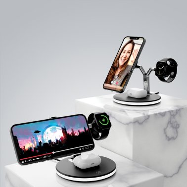 HyperGear® MaxCharge 3-in-1 Wireless Charging Stand