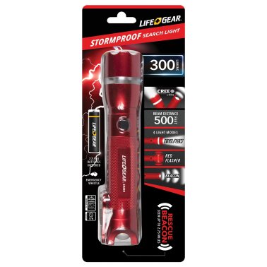 LifeGear 300-Lumen Search Light 300 + Emergency Signaling