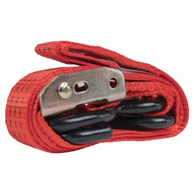 Monster Trucks® Adjustable-Length Nylon Tie Downs with Cambuckle & S-Hooks, 4 Pack