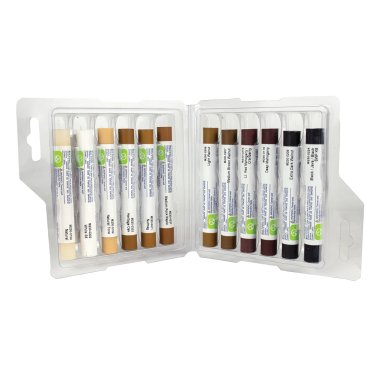 Mohawk® Finishing Products Fil-Stik™ Repair Pencils, Assorted Colors, 12 Count