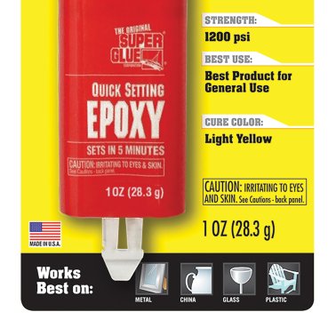 The Original SuperGlue® Quick-Setting Epoxy Adhesive