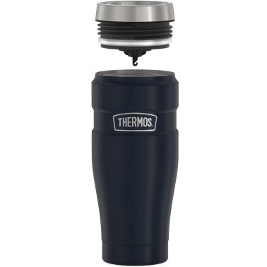 Thermos® 16-Ounce Stainless King™ Vacuum-Insulated Stainless Steel Travel Tumbler (Matte Blue)