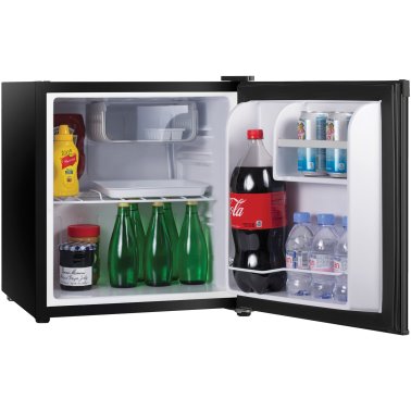 Commercial Cool® Compact Refrigerator/Freezer (1.6 cu. Ft.; Black)