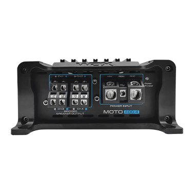 DB Drive™ WDX® MOTO Series MOTO400/4 4-Channel Audio Amplifier 12-Volt for Vehicles, Off-Road, and Marine