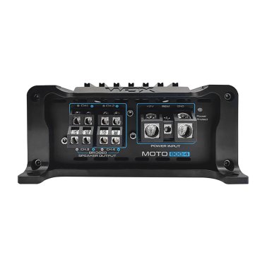 DB Drive™ WDX® MOTO Series MOTO800/4 4-Channel Audio Amplifier 12-Volt for Vehicles, Off-Road, and Marine