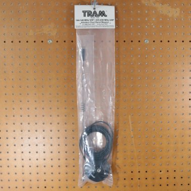 Tram® 100-Watt Pretuned Dual-Band 144 MHz to 148MHz VHF/435 MHz to 450 MHz UHF Amateur Radio Antenna Kit with Magnet Mount and Cable