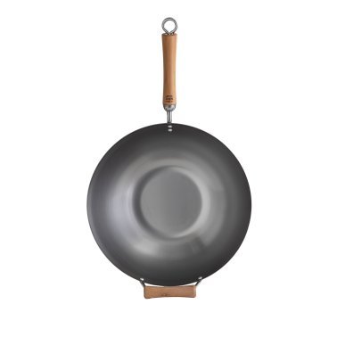 Joyce Chen® Classic Series 14-In. Carbon Steel Wok with Birch Handles