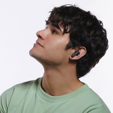 Skullcandy® Smokin’ Buds® TWS Bluetooth® In-Ear Earbuds with Mic and Charging Case, up to 20 Hours of Play Time, IPX4 Sweat-Resistant (True Black)