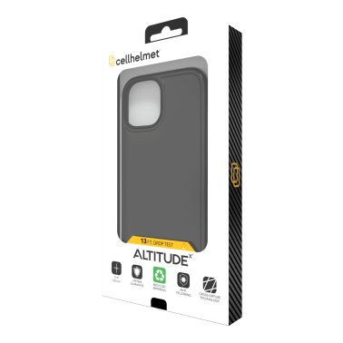 cellhelmet® Altitude X Series® Case (iPhone® 15; Onyx Black)