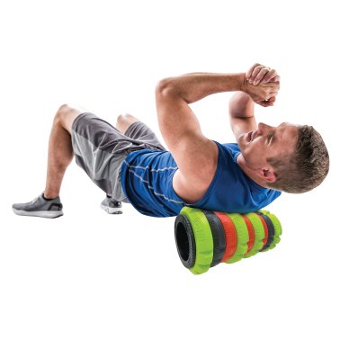 GoFit® Revolve Roller® with Adaptive Massage Rings (4 High Profile, 2 Medium Profile and 3 Low Profile)