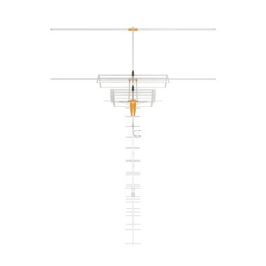 Televes® DAT Series BOSS Mix LR Low-VHF/High-VHF/UHF Antenna