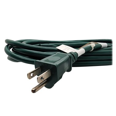 STANLEY® POWERCORD 33203 16-Gauge 3-Prong Green Outdoor Power Extension Cord, 13 Amps, 20 Ft.