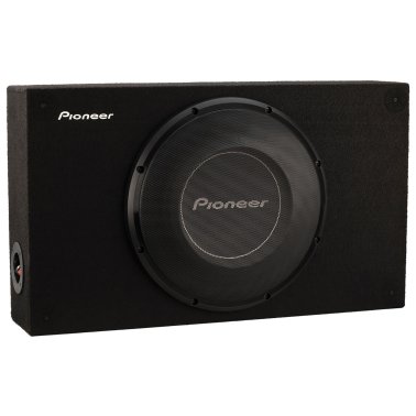 Pioneer® A-Series TS-A3000LB Shallow-Mount Pre-Loaded Enclosure with 12-In. 1,500-Watt-Max Subwoofer
