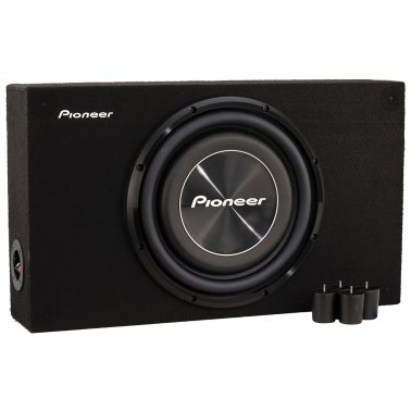 Pioneer® A-Series TS-A3000LB Shallow-Mount Pre-Loaded Enclosure with 12-In. 1,500-Watt-Max Subwoofer