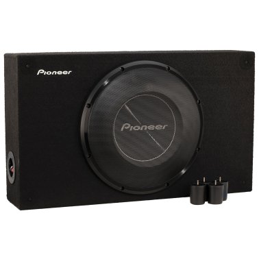 Pioneer® A-Series TS-A3000LB Shallow-Mount Pre-Loaded Enclosure with 12-In. 1,500-Watt-Max Subwoofer