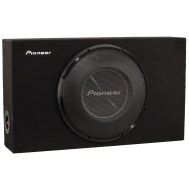 Pioneer® A-Series TS-A3000LB Shallow-Mount Pre-Loaded Enclosure with 12-In. 1,500-Watt-Max Subwoofer