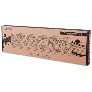 Manhattan® Enhanced USB Keyboard