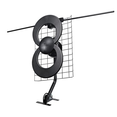 Antennas Direct® ClearStream® 2V Indoor Outdoor TV Antenna UHF VHF Multi-Directional, 60+ Mile Range, 4K 8K UHD, NEXTGEN TV with Reflector, 20-In. Mast