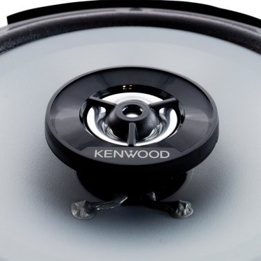KENWOOD® Sport Series KFC-1666S 6.5-In., 300-Watt-Max 2-Way Full-Range Coaxial Speakers, Black, 2 Pack