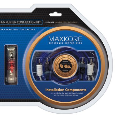 DB Link® Maxkore™ MX Series 100%-Copper 4-Gauge Mini-ANL Amp Installation Kit