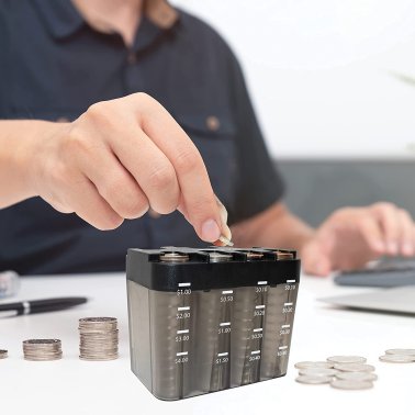 Nadex Coins™ Desktop Coin-Sorting Dispenser