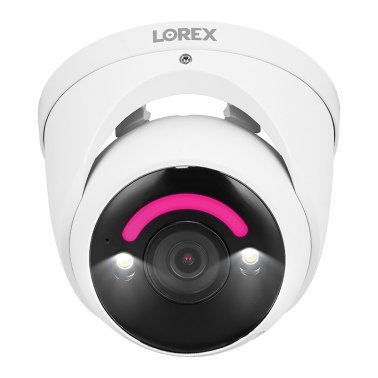 Lorex® H Series H30 IP Wired 4K+ 12.0-MP Dome Security Camera with Smart Lighting and Smart Motion Detection, White