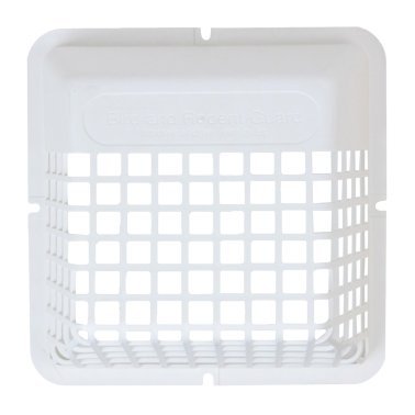 Deflecto® Universal Bird Guard for 4-In. Clothes Dryer Vent or 3-In. Bathroom Exhaust Vent (White)